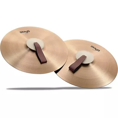 Stagg STAGG 14  Marching/Concert Cymbals - Pair 18 In. • $239.99