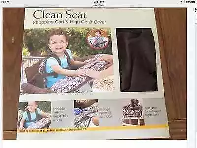 Eddie Bauer Shopping Cart High Chair Cover Clean Seat 76 • $15.99