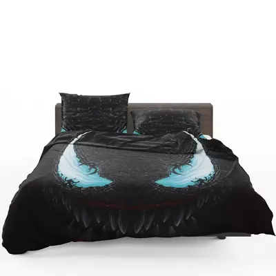 Venom Movie Riot Marvel Comics Quilt Duvet Cover Set Children Bedding Bedspread • £32.39