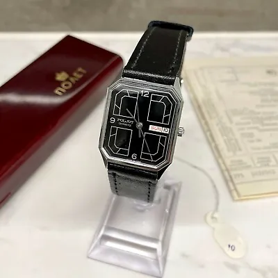 £129 • Buy NOS POLJOT (ПОЛЕТ) 7 Jewels Rare USSR Vintage Wristwatch Soviet Quartz Watch Men