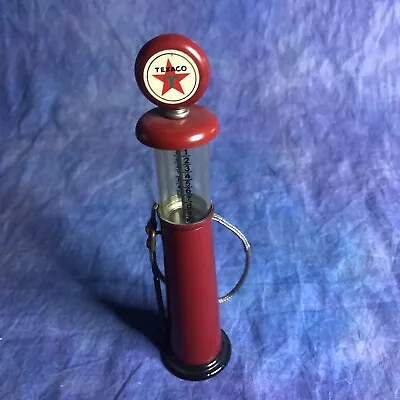 Roy Elder Texaco Red Visible Gas Pump Vintage Miniature • $24.99