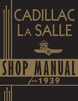 1939 Cadillac LaSalle Shop Manual • $30.09