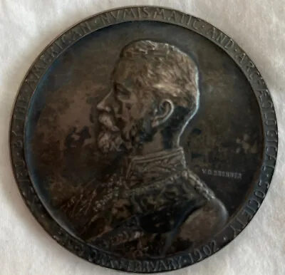 Victor David Brenner Prince Henry Of Prussia Medal  • $650