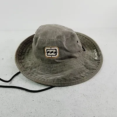 BILLABONG Reversible Wide Brimmed Bucket Hat With Chin Strap - Vintage • $95