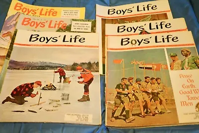 £28.67 • Buy [#1340] Six Boys' Life Magazines 1957, 1962, 1963, 1964, 1965 Great Ads (Coke +)