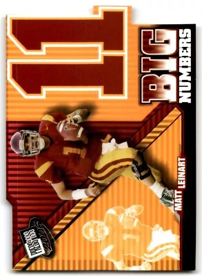 2006 Press Pass Big Numbers Matt Leinart Rc Usc Trojans #bn25 • $0.99