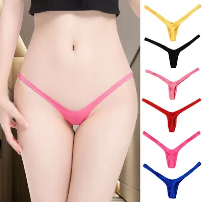 Womens Ladies Mini G-String Micro Thong Sexy Underwear Lingerie Knickers Panties • $2.69