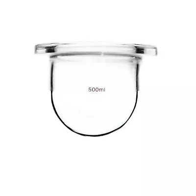 Glass Reactor Round Bottom Flask Lab Chemistry Reaction Vessel Flange OD=150mm • $54.99