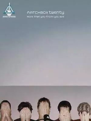 MATCHBOX TWENTY MORE THAN    YOUTHINK YOU ARE (Guitar Recorded - ACCEPTABLE • $18.49