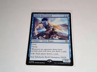 MTG 1x Faerie Mastermind March Of The Machine Near Mint • $11.70