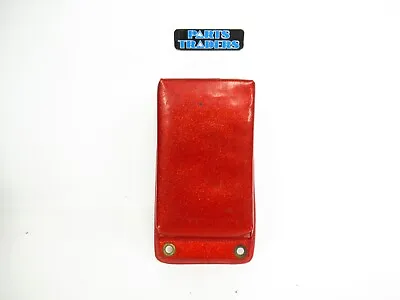 Rocky Cycles Vintage Solo Pillion Pad Red Metalflake Old School 60's 70's Harley • $239.99