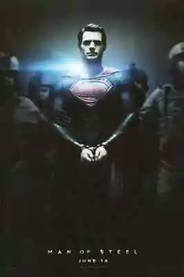 Man Of Steel ~ Original 27 X 40  Double-sided Advance Movie Poster  Superman • $24.99