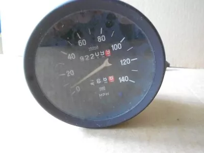 Fiat 124 Spider 140 MPH Speedometer For Parts Or Restore Veglia Borletti OEM • $29.99