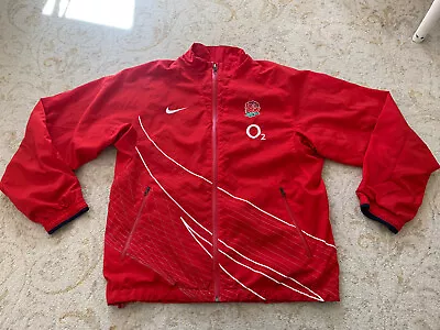 £19.95 • Buy England Rugby  Player Issue Training Presentation Jacket Size  Medium
