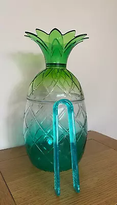 A Fabulous Blue/Green Acrylic Ice Bucket Brand New • £25.99