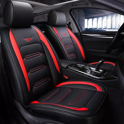 $229 • Buy Auto Car Seat Covers Front+Rear Faux Leather Full Set For Mazda