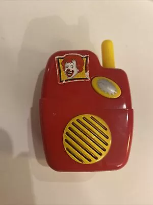 McDonald’s Cash Register Replacement Walkie Talkie Drive Thru Fun Food Toy • $18.30