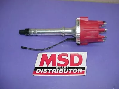 MSD 85551 Pro Billet Chevy Distributor Mag Trigger & Red Cap NHRA IHRA IMCA UMP • $225