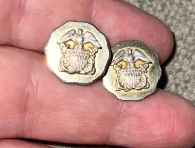 US Navy Cufflinks Vintage Military • $19.99