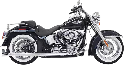 Bassani True Duals With Fishtail Mufflers 30  Chrome W/Baffle 1S66E-30 • $1574.95