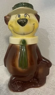 Yogi Bear Cookie Jar 1961 Hanna Barbera Ceramic Vintage Rare Classic Mint Cond • $55