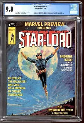 Marvel Preview #4 CGC 9.8 (W) 1st Appearance Of Star-Lord • $3033.95