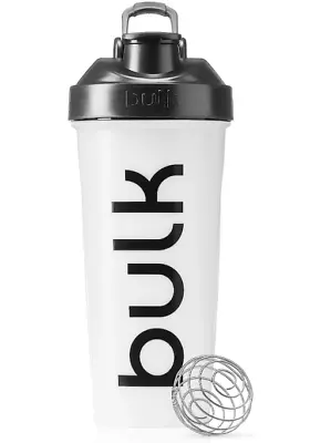 Bulk Iconic Shaker Bottle With Wire Mixing Ball Clear 750 Ml Pack Of 1 • £7.99