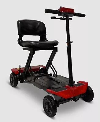 Folding Mobility Scooter ComfyGo MS4000 Red Lightweight 13 Miles / Charge 240 Lb • $999
