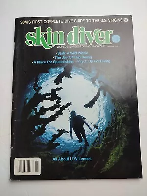 Vintage SKIN DIVER MAGAZINE January 1979 Single Issue Magazine.  • $19.19