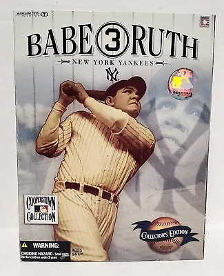 Yankees BABE RUTH McFarlane Cooperstown Collection 8  Figure Unopened • $22