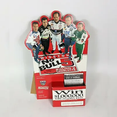 Winston Nascar Cardboard Store Display No Bull Sweepstakes Entry Forms VTG 90s • $29.99