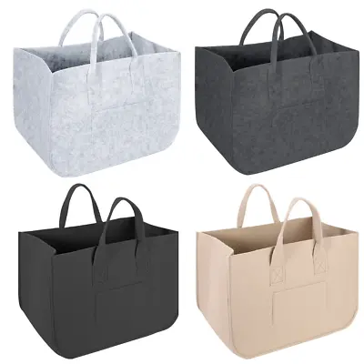 £14.99 • Buy Vinsani 2 Pack Felt Storage Baskets Multifunctional Storage Bag 
