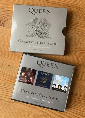 £3.50 • Buy Queen - The Platinum Collection - Greatest Hits  I, II & III - 3 CD Box Set