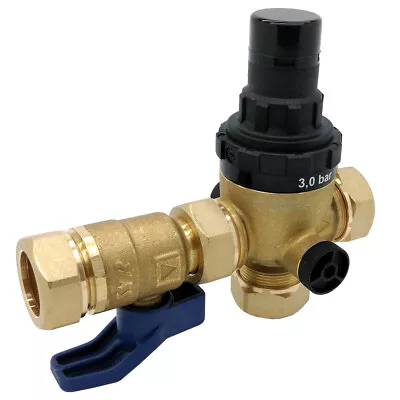 £71.97 • Buy Heatrae Sadia Megaflo Cold Water Combination Valve 95605869/95605021/95605871