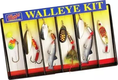 Mepps Walleye Killer Kit 6-Lure Pack 5 Spinners+1 Syclops Spoon K6A • $31.99