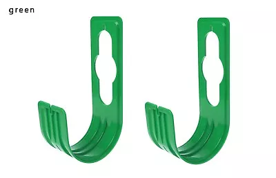 2 X Garden Hose Pipe Hanger Wall Mounted Cable Tidy Storage Shed Reel Holder  • £6.95