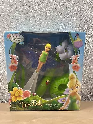 Disney Fairies Tinkerbell Remote Controlled Flying Fairy RARE 2008 NIB • $68.37