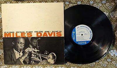 MILES DAVIS Volume 1 Blue Note RVG 767 Lexington DG BLP 1501 JAZZ LP 1955 First • $199.99