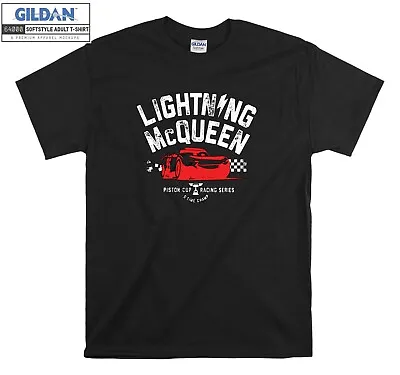 Lightning McQueen Vintage Race T-shirt Gift Hoodie T Shirt Men Women Unisex A161 • £11.95