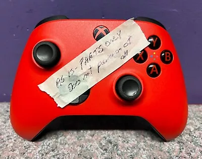 Xbox One Red Controller AS IS PARTS Only • $0.99