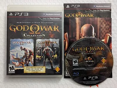 God Of War Collection + Manual - Sony PlayStation 3 PS3 Complete + Free Postage • $79.99