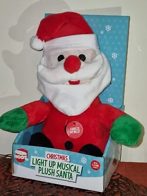 Light Up Musical Plush Santa Christmas Gift 🎅 • £9.99