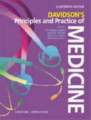 Davidson's Principles And Practice Of Medicine Sir Stanley Davidson Used; Good • £3.45