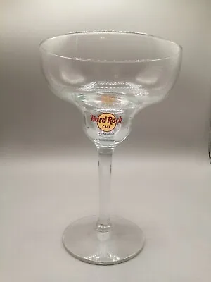 Hard Rock Cafe Edinburgh Stemmed Margarita Cocktail Glass Souvenir 18cm • £6.95