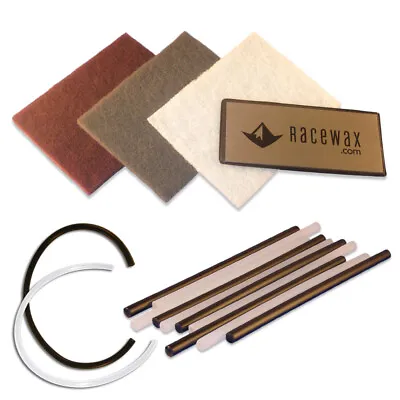 RaceWax Core Shot Ski Base Repair Kit 5/5 Clear/black Ptex Metal Grip • $17.99