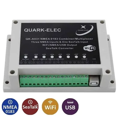 QK-A031 NMEA 0183 Multiplexer With SeaTalk Converter (R&S) • $144.55