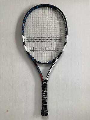 Babolat Pure Drive Jr 25 Tennis Racquet Racket 3 7/8 16 X 19 Strung Andy Roddick • $29.99