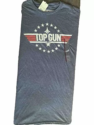 Top Gun Classic Heather Gray Vintage Men’s T-Shirt Size XXL • $10