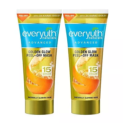 Everyuth Golden Glow Peel-off Face Mask For Glowing Skin 25 G (Pack Of 2) • £17.90