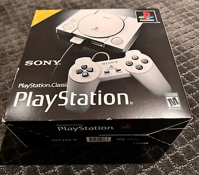 Sony PlayStation Classic Gray Console (3003868) • $75